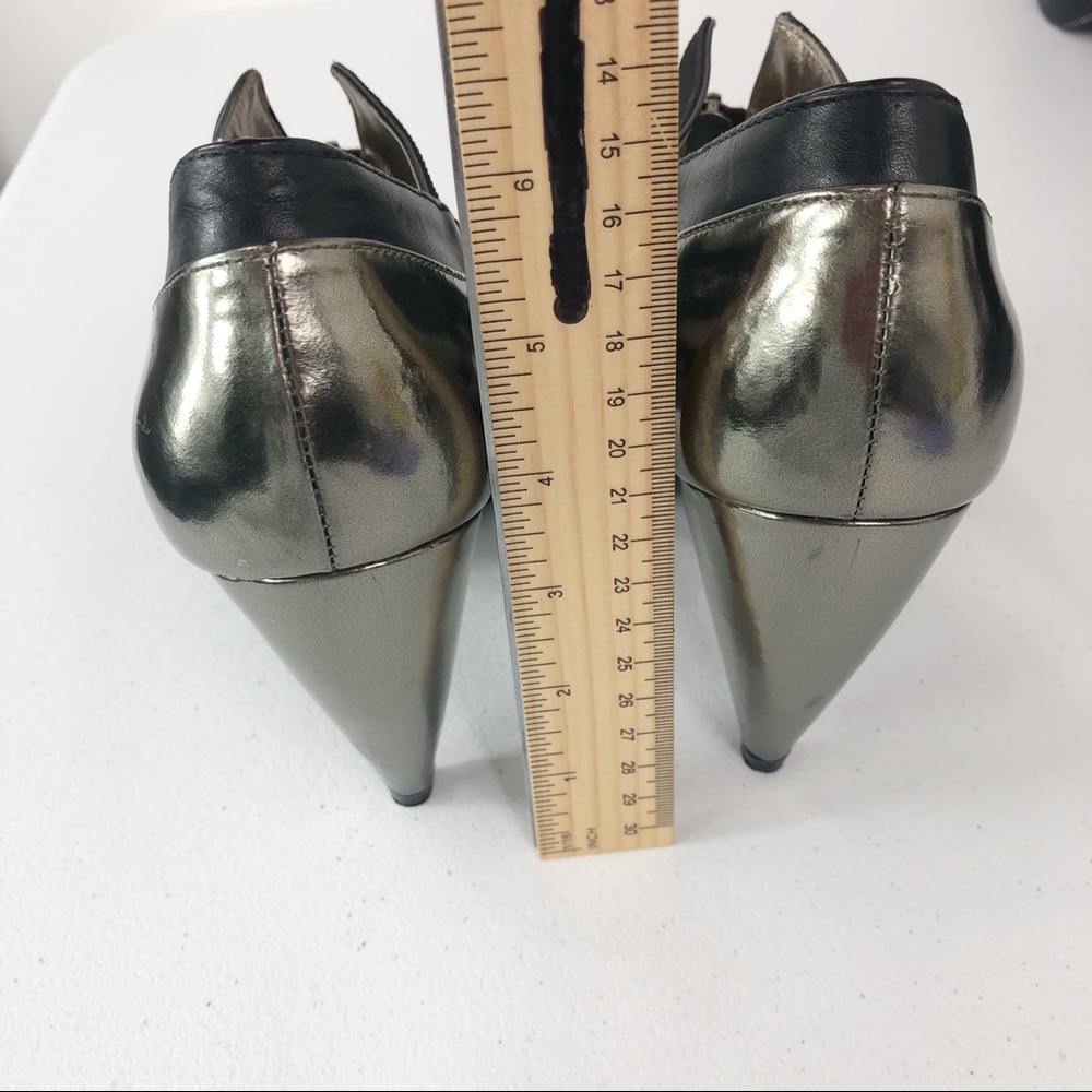 Pour la Victoire black high heel shoes 7.5 (#38) - Picture 6 of 8